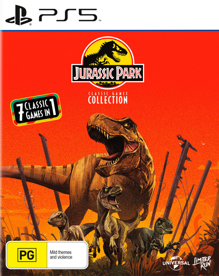 Jurassic Park Classic Games Collection PS5